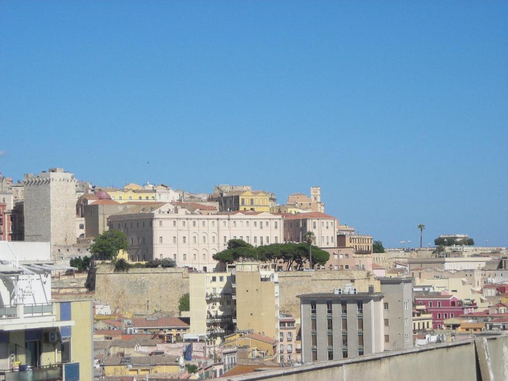Appartamento Panoramico Cagliari, I Tre Grilli, Centro Dış mekan fotoğraf