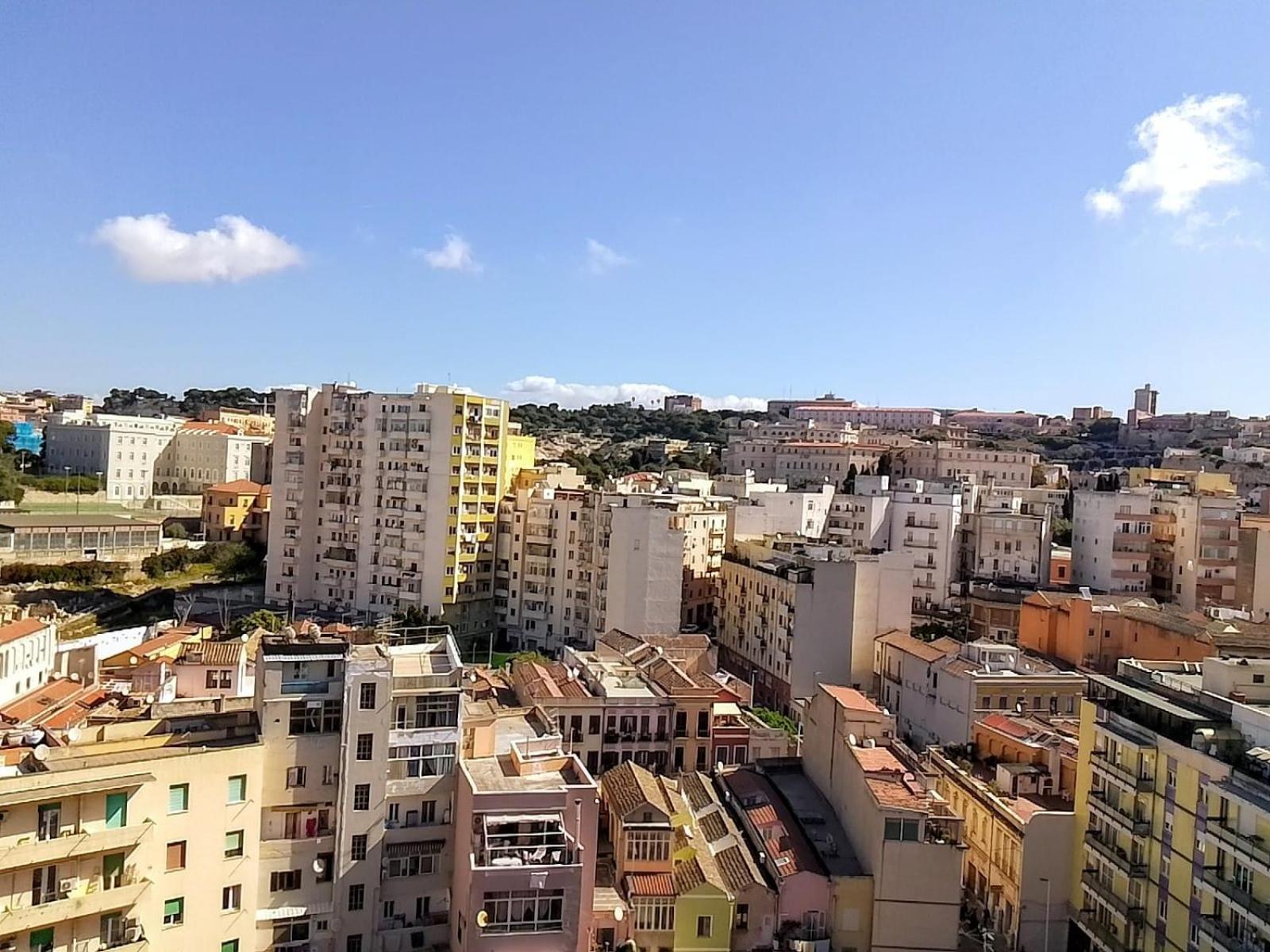 Appartamento Panoramico Cagliari, I Tre Grilli, Centro Dış mekan fotoğraf